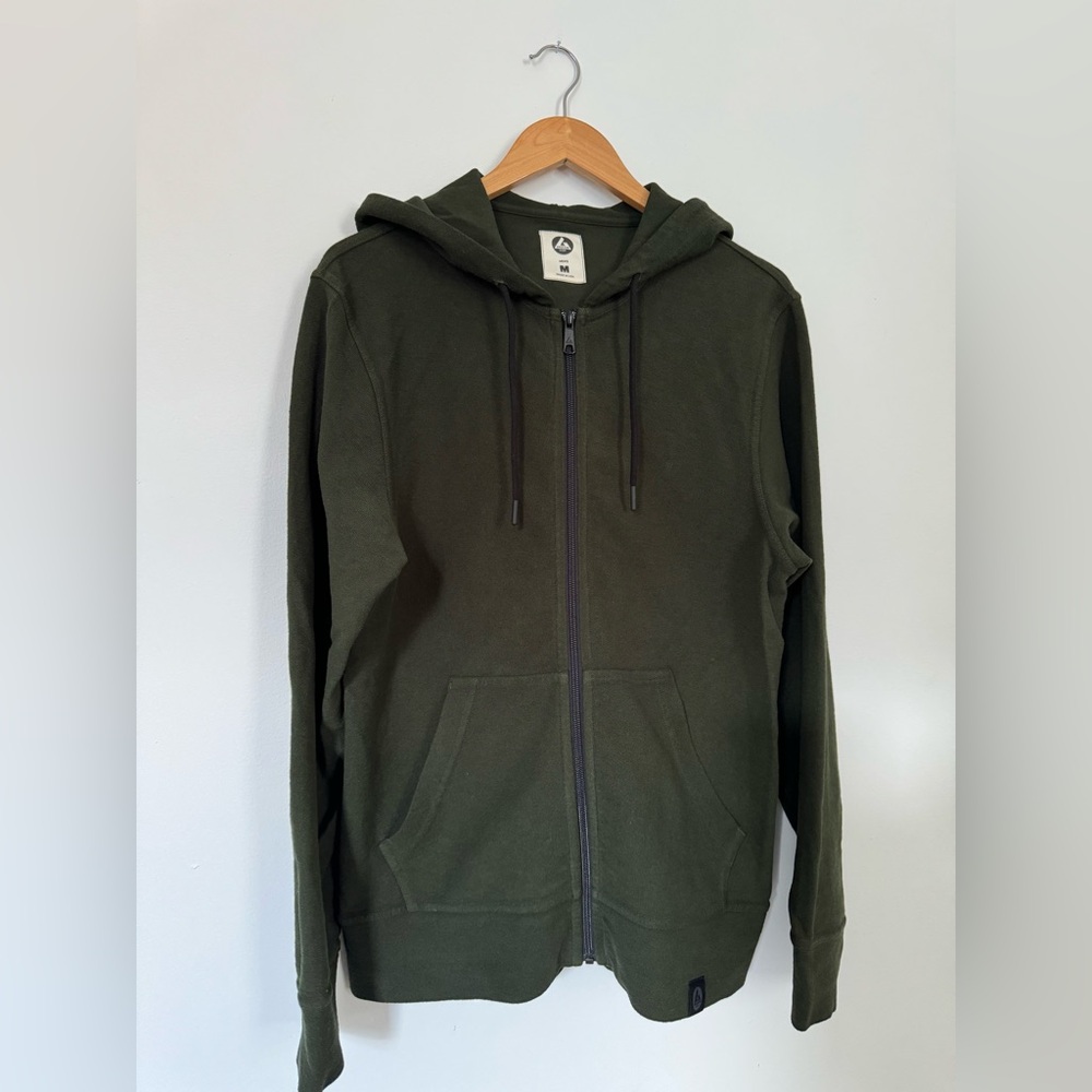 American Giant Lightweight Zip-Up Hoodie